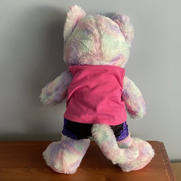Build-A-Bear Pastel Swirl Kitty Cat Plush - Picture 3 of 7